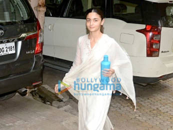 Photos: Alia Bhatt spotted at Sanjay Leela Bhansali's office in Juhu