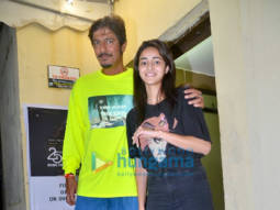 Photos: Ananya Panday, Chunky Pandey, Shanaya Kapoor and others snapped at Juhu PVR