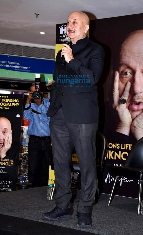 photos anupam kher snapped at his book launch 4