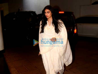 Photos: Celebs arriving at Manish Malhotra's house to pay their respect after the demise of his father