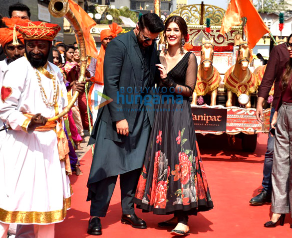 photos celebs grace the launch of mann mein shiva song from panipat 5