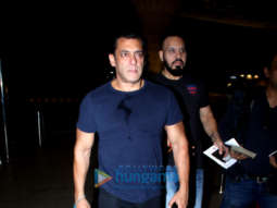 Photos: Salman Khan and Jacqueline Fernandez snapped at the airport