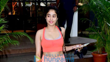 Photos: Janhvi Kapoor, Shahid Kapoor and Mira Kapoor spotted at gym in Bandra