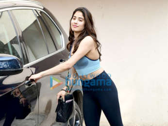 Photos: Janhvi Kapoor to spotted at Pilates class