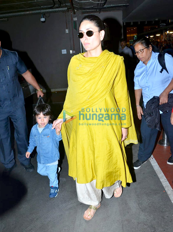 Photos: Kareena Kapoor Khan, Taimur Ali Khan, Saif Ali Khan and Diljit Dosanjh snapped at the airport Photos: Kareena Kapoor Khan, Taimur Ali Khan, Saif Ali Khan and Diljit Dosanjh snapped at the airport