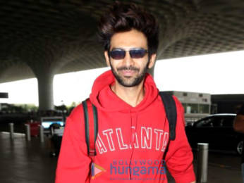 Photos Kareena Kapoor Khan, Taimur Ali Khan and Kartik Aaryan snapped at the airport