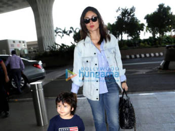 Photos: Kareena Kapoor Khan and Taimur Ali Khan snapped at the airport