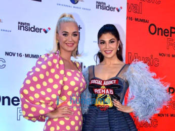 Photos: Katy Perry and Jacqueline Fernandez snapped at press conference for OnePlus Music Festival 2019