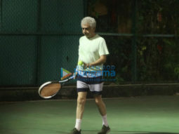 Photos: Naseeruddin Shah snapped at a Tennis court in Bandra