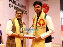 Photos: Raaj Shaandilyaa, Union Minister Smriti Irani and Arjun Rampal snapped in Ahmedabad