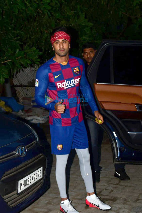 photos ranbir kapoor arjun kapoor and others snapped during a football match 1 2