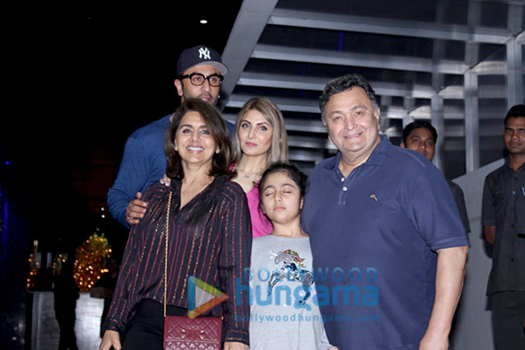 Photos: Ranbir Kapoor spotted with family at Hakkasan, Bandra