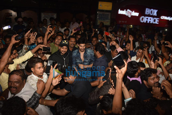 photos riteish deshmukh and sidharth malhotra spotted promoting marjaavaan at gaiety galaxy 2