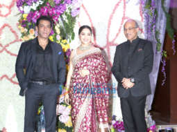 Photos: Salman Khan, Madhuri Dixit, Abhishek Bachchan, Anil Kapoor and others attend Sooraj Barjatya’s son Devansh Barjatya’s wedding reception
