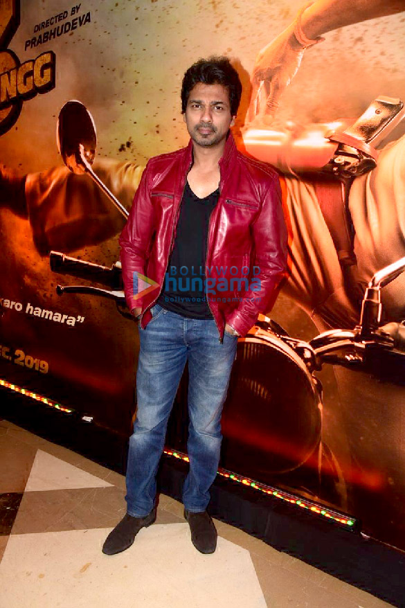 photos salman khan prabhu dheva warina hussain arbaaz khan and nikhil dwivedi grace the song launch of munna badnaam hua from their film dabangg 3 14