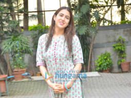 Photos: Sara Ali Khan snapped at Aanand. L. Rai’s office in Andheri