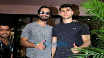 Photos: Shahid Kapoor snapped at the gym