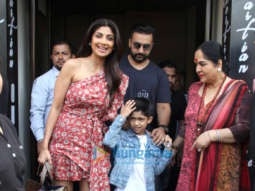 Photos: Shilpa Shetty, Raj Kundra and Rakul Preet Singh spotted at Bastian in Bandra
