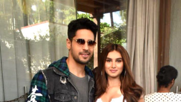 Photos: Sidharth Malhotra and Tara Sutaria snapped promoting their film Marjaavaan