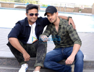 Photos: Sooraj Pancholi and Irfan Kamal snapped promoting Satellite Shankar at Le-Meridian Hotel in New Delhi