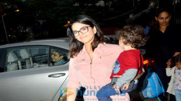 Photos: Sunny Leone spotted at play school in Juhu