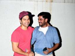 Photos: Varun Dhawan and Shraddha Kapoor snapped at the old Dharma office
