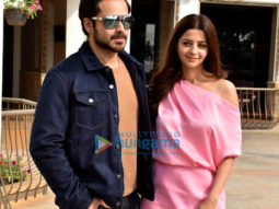 Photos: Vedhika Kumar and Emraan Hashmi snapped promoting their film The Body at Sun N Sand Hotel in Juhu