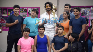 Photos: Vidyut Jammwal snapped at Commando 3 promotions in Chandigarh