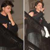 Shah Rukh Khan greets his fans on his 54th birthday at Mannat (watch videos)