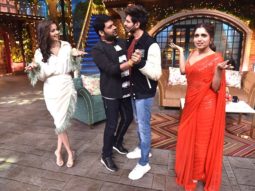 The Kapil Sharma Show: Kartik Aaryan was rewarded with kisses after shooting ‘Dheeme Dheeme’ song with Ananya Panday and Bhumi Pednekar