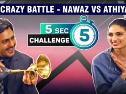 Which 3 ABUSIVE Words Nawazuddin SAYS the most? | Athiya | ENTERTAINING 5 Second Challenge