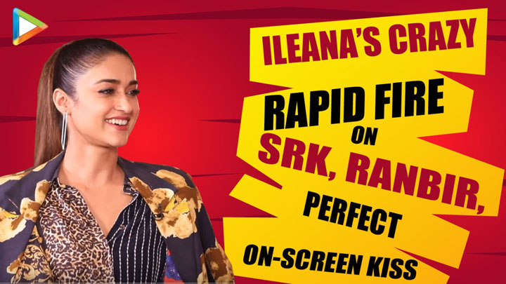Why Ileana D’Cruz was Most Nervous to KISS Ranbir Kapoor?|Rapid Fire| Pagalpanti | SRK |Anil