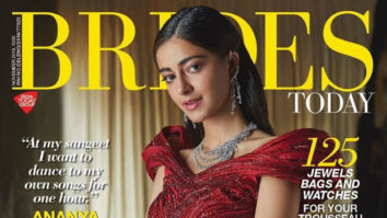Young and Beauty! Ananya Panday stuns in a red lehenga on the cover of Brides Today