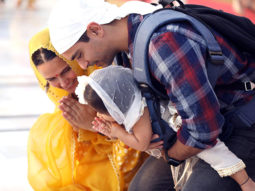 Neha Dhupia and Angad Bedi seek blessing for daughter Mehr on her first birthday at Golden Temple