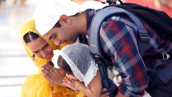 Neha Dhupia and Angad Bedi seek blessing for daughter Mehr on her first birthday at Golden Temple