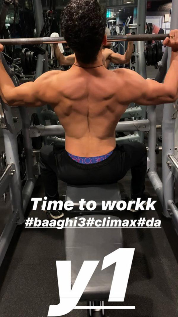 Baaghi 3 Tiger Shroff Flaunts His Bare Bod As He Preps For The Climax