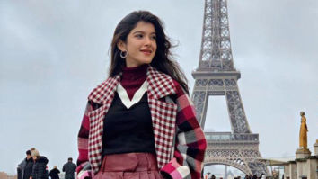 Ahead of her debut at Le Bal des Debutantes, Shanaya Kapoor strikes a pose in front of the Eiffel Tower