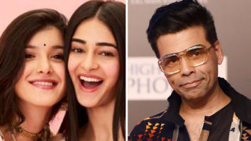 Karan Johar strikes a pose with his favourite ‘millennials’ Ananya Panday and Shanaya Kapoor