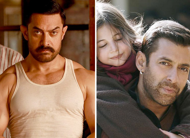 Aamir Khan’s Dangal biggest blockbuster of decade, Salman Khan’s Bajrangi Bhaijaan bags second place