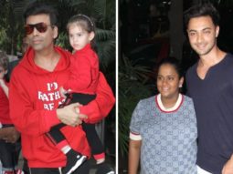 Celebs snapped at Aayush Sharma and Arpita Khan’s Christmas party Part 1
