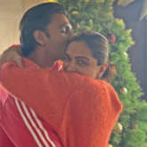 Christmas 2019: Ranveer Singh gives a sweet kiss to Deepika Padukone in these lovey-dovey photos