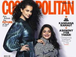 Kangana Ranaut and Ashwiny Iyer Tiwari on the cover of Cosmopolitan, Dec 2019