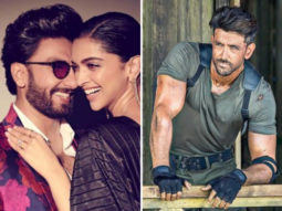 Deepika Padukone and Ranveer Singh swoon over Hrithik Roshan while watching War