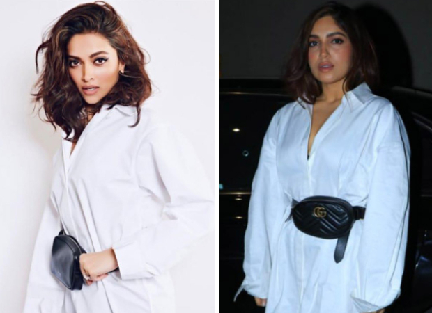 Deepika Padukone or Bhumi Pednekar - Styling a white shirt in two refreshing ways