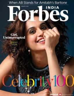 Taapsee Pannu On The Cover Of Forbes