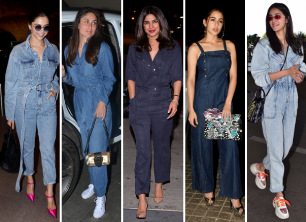 Look of the day: Deepika Padukone steps out in a stylish jumpsuit by Armani  Jeans - News18