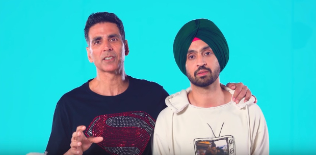 Good Newwz: Akshay Kumar and Diljit Dosanjh scream as they undergo labour pain test