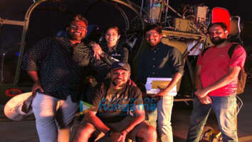 On The Sets Of The Movie Gunjan Saxena - The Kargil Girl