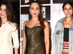 Janhvi Kapoor, Iulia Vantur and Sapna Pabbi grace the special screening of Sepia Part 1