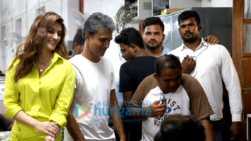 On The Sets Of The Movie Pati Patni Aur Woh